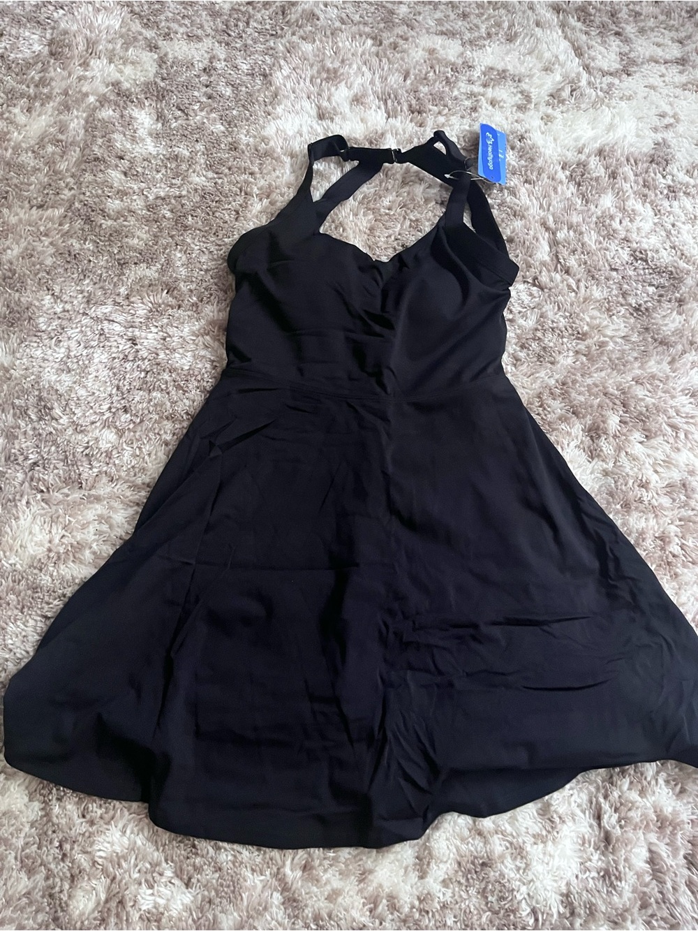 NWT Heathyoga Tennis Dress with Built in Shorts and Bra Athletic Dress Size Med